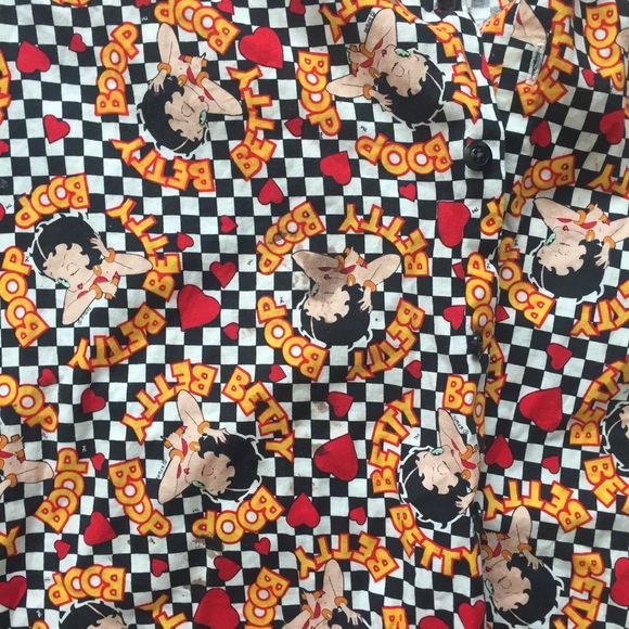 Betty bop button up - Picture 3 of 3